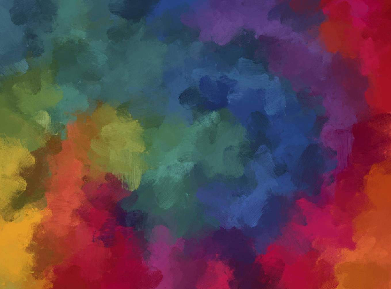 Blue color swatches and color mixing examples